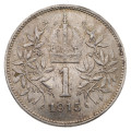 Avstro-Ogrska: 1 Corona 1915 | Franz Joseph I (AT1098X002768) numizmatika kovanci
