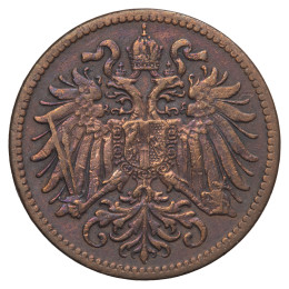Avstro-Ogrska: 2 hellerja 1908
