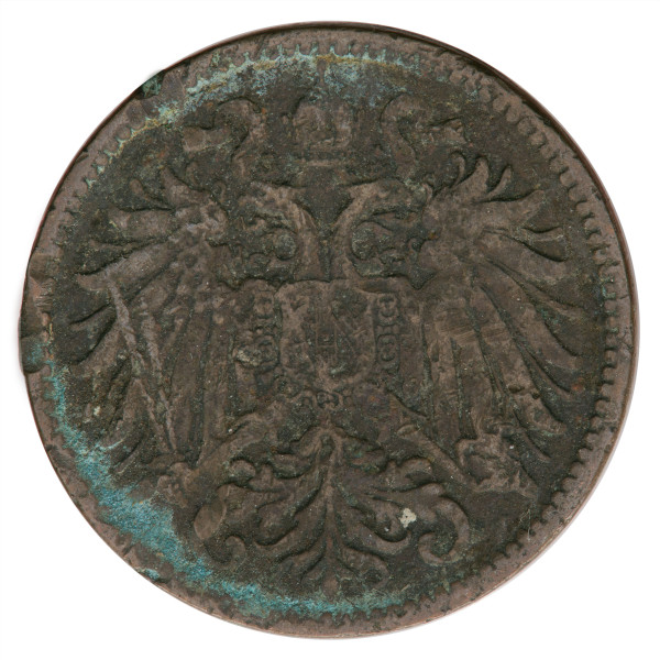 Avstro-Ogrska: 2 Vinarja / Heller 1897 | Franz Joseph I (AT1116X002924) numizmatika kovanci