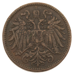 Avstro-Ogrska: 2 Vinarja / Heller 1899 | Franz Joseph I