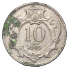 Avstro-Ogrska: kovanec 10 hellerjev 1909