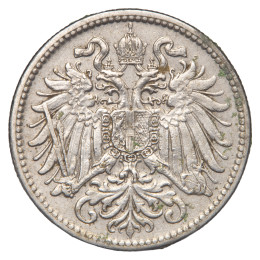 Avstro-Ogrska: kovanec 10 hellerjev 1909