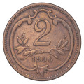 Avstro-Ogrska: kovanec 2 heller 1906 (AT1107X003601) numizmatika kovanci