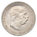 Avstro-Ogrska: srebrni kovanec 1 krona 1912 – Franc Jožef I., avstrijski tip, srebro .835, 4,98 g (AT1101X003684) numizmatika kovanci