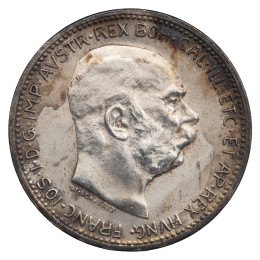 Avstro-Ogrska: srebrnik 1 korona 1916 Franz Jožef I. .835 srebro