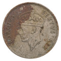 Britanska Zahodna Afrika: kovanec 50 centov 1949 George VI. (001064X003511) numizmatika kovanci
