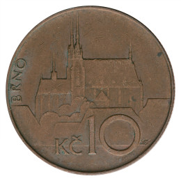 Česka republika: 10 Korun 1994
