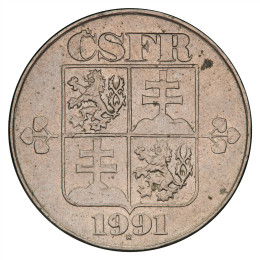 Česka - Zvezna republika: 5 Korun 1991