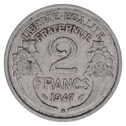 Francija - Četrta republika: 2 Francs 1947