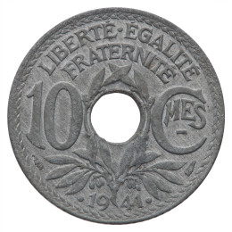 Francija - Država: 10 Centimes 1941