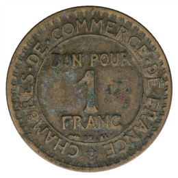 Francija - Tretja republika: 1 Franc 1923