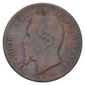 Italija - Kraljevina: 10 Centesimi 1863 | Vittorio Emanuele II (IT1150X003323) numizmatika kovanci
