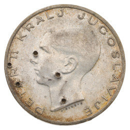 Jugoslavija - Kraljevina: 20 Dinara 1938 | Peter II