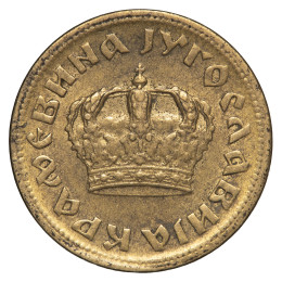 Jugoslavija (kraljevina): kovanec 50 para 1938 – Peter II.