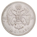 Kraljevina Jugoslavija: srebrnik 10 dinarjev 1931 Aleksander I. .500 srebro (RS1082X003520) numizmatika kovanci