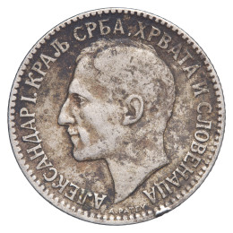 Kraljevina Srbov, Hrvatov in Slovencev: kovanec 2 dinarja 1925 – Aleksander I.