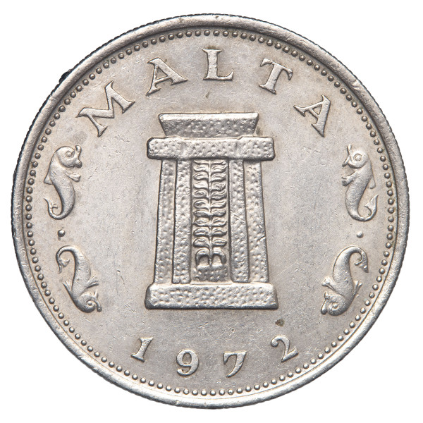 Malta: 5 Centov 1972 (MT1041X003663) numizmatika kovanci