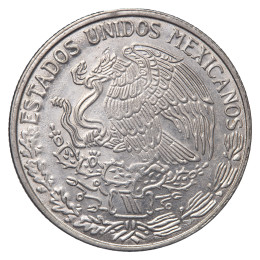 Mehika: kovanec 1 Peso 1982 – José María Morelos