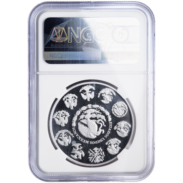 Mehika: srebrnik Libertad 1 onza 2020 – 1 oz .999 srebro, Casa de Moneda de México – NGC PF69 Ultra Cameo (MX0993X003598) numizmatika kovanci