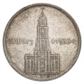Nemčija - Tretji Rajh: 5 Reichsmark 1934 A - Potsdam Garrison Church (DE1077X003133) numizmatika kovanci