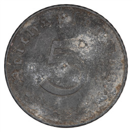Nemčija - Tretji Rajh: 5 Reichspfennig 1941 B