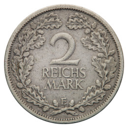 Nemčija - Weimarska republika: 2 Reichsmark 1931 E