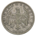 Nemčija - Weimarska republika: 2 Reichsmark 1931 G (DE1082X003321) numizmatika kovanci