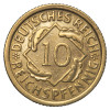 Nemčija (Weimarska republika): kovanec 10 reichspfennig 1935 G