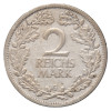 Nemčija (Weimarska republika): srebrni kovanec 2 Reichsmark 1925 G, srebro .500, 9,97 g