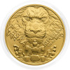 Niue: zlatnik Czech Lion (Češki lev) BU 50 NZD 2023 1 oz .9999 zlato, Czech Mint