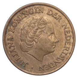 Nizozemska: kovanec 5 centov 1961