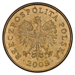 Poljska - Republika: 1 Grosz 2009