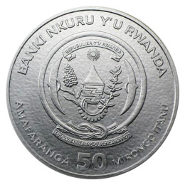 Ruanda: srebrnik Nautical Ounce – Kruzenshtern 50 RWF BU 2026 1 oz .999 srebro, BH Mayer’s Kunstprägeanstalt GmbH