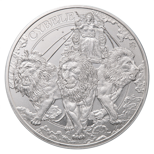 Sveta Helena: srebrnik The Goddesses Series Cybele 1 GBP ST 2024 1 oz .999 srebro (SH0989X003550) numizmatika kovanci