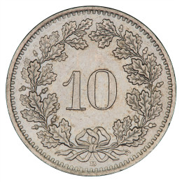 Švica: 10 Rappen 1992