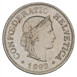 Švica: 10 Rappen 1992