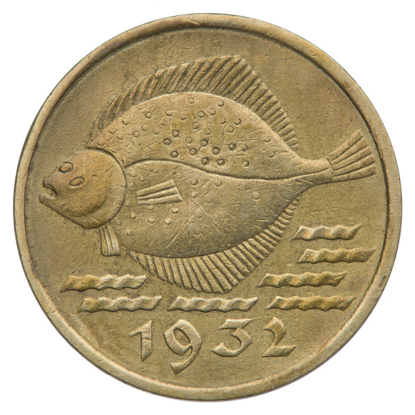 Svobodno mesta Gdansk: 5 Pfennige 1932 (XX1081X003202) numizmatika kovanci