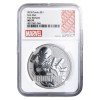 Tuvalu: 1 dollar 2018 – Iron Man™ (Marvel), srebro 999/1000, 1 oz – The Perth Mint - NGC MS70