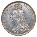 Velika Britanija: srebrni kovanec Crown 1889 – Kraljica Viktorija, Jubilejni portret, 925/1000 srebro, 28,24 g (UK1124X003771) numizmatika kovanci