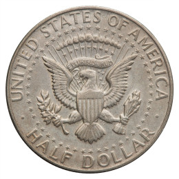 Združene države Amerike: Half Dollar 1967 - 11,63 g .400 Ag - Kennedy