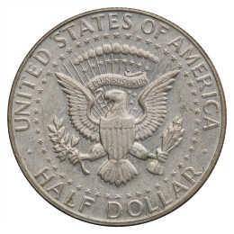 Združene države Amerike: Half Dollar 1968 D - 11,41 g .400 Ag - Kennedy