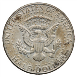 Združene države Amerike: Half Dollar 1968 D - 11,60 g .400 Ag - Kennedy