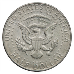 Združene države Amerike: Half Dollar 1969 D - 11,28 g .400 Ag - Kennedy