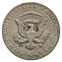 Združene države Amerike: Half Dollar 1969 D - 11,45 g .400 Ag - Kennedy