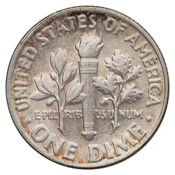 Združene države Amerike: ONE DIME 1963 - 0.900 Ag - Roosevelt Dime (US1050X003172) numizmatika kovanci
