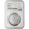 Združene države Amerike: srebrnik Morgan Dollar 1 USD 1899-O .900 srebro, New Orleans Mint, NGC MS64