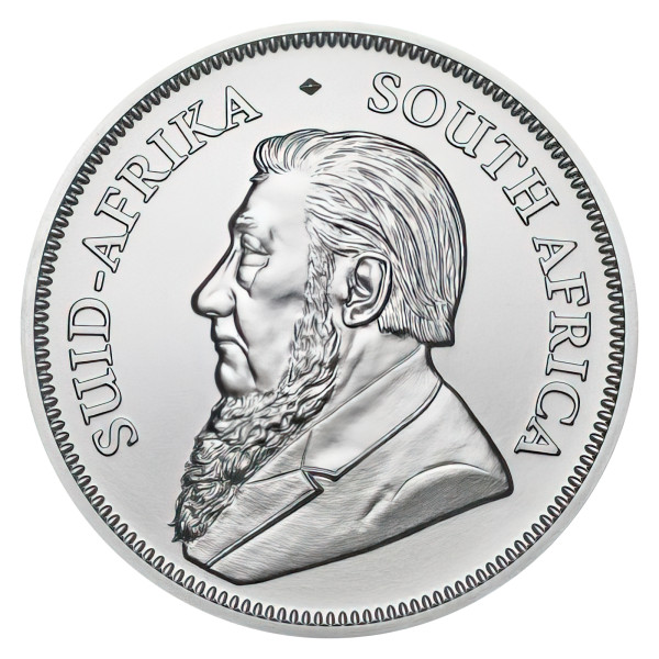 Južna Afrika: lot 25 srebrnikov Krugerrand 1 Rand ST 2023 1 oz .999 srebro, South African Mint (ZA0990X002447T) numizmatika kovanci