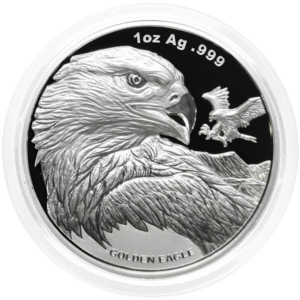 Samoa: srebrnik Golden Eagle BU 2 Dollars 2023 1 oz .999 srebro (WS0990X002449) numizmatika kovanci