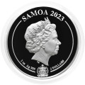 Samoa: srebrnik Golden Eagle BU 2 Dollars 2023 1 oz .999 srebro (WS0990X002449) numizmatika kovanci