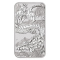 Avstralija: 1 AUD 2023 - 1 oz .9999 Ag ST - Rectangular Dragon (AU990X002473) numizmatika kovanci